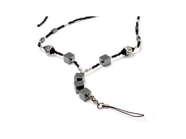 Fekete lvakves nyaklnc.