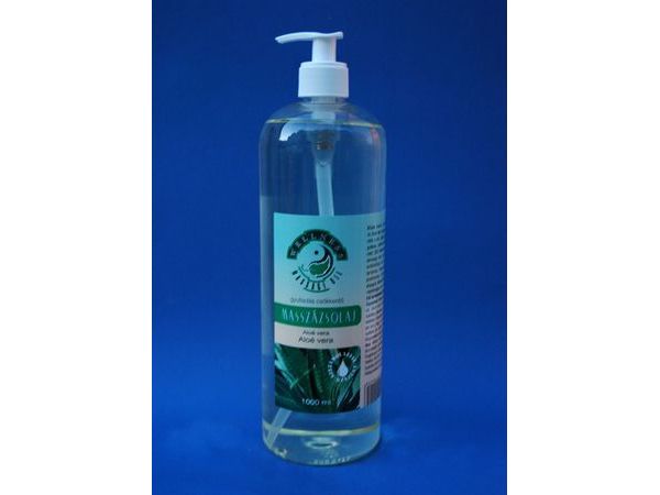 Aloe masszzsolaj, illatanyag mentes