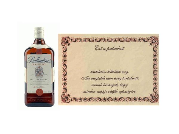 Ballantines Whiskey
