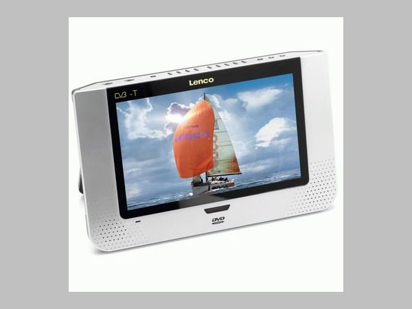 Lenco DVP-1040 hordozhat DVD lejtsz DVB-T s TV tunerrel 10 collos