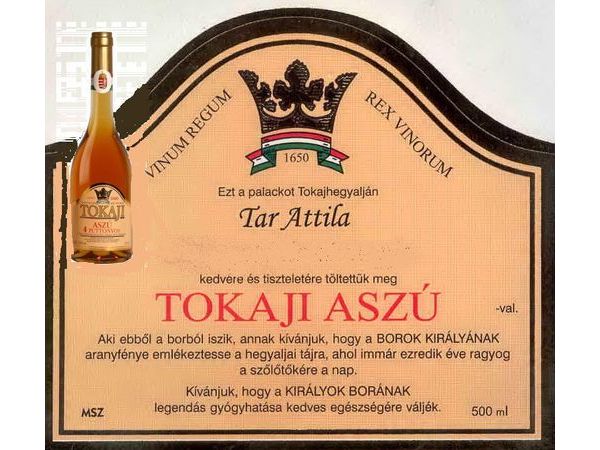 Tokaji Asz 4 puttonyos