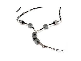 Fekete lvakves nyaklnc.