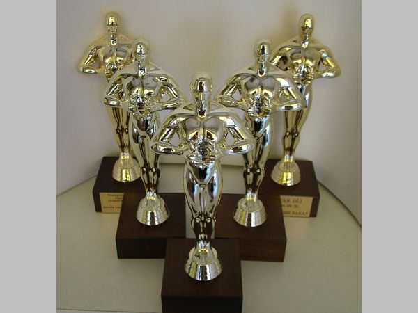 Oscar szobor grav�roz�ssal